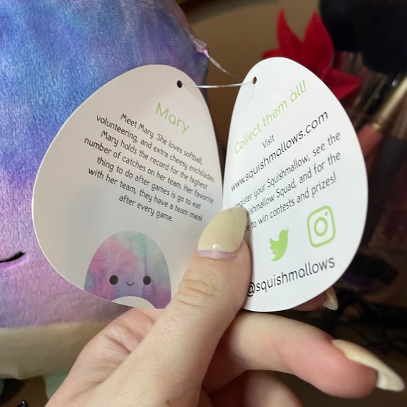 *LAST 1* MARY THE OCTOPUS 8” SQUISHMALLOW NWT - Picture 2 of 3